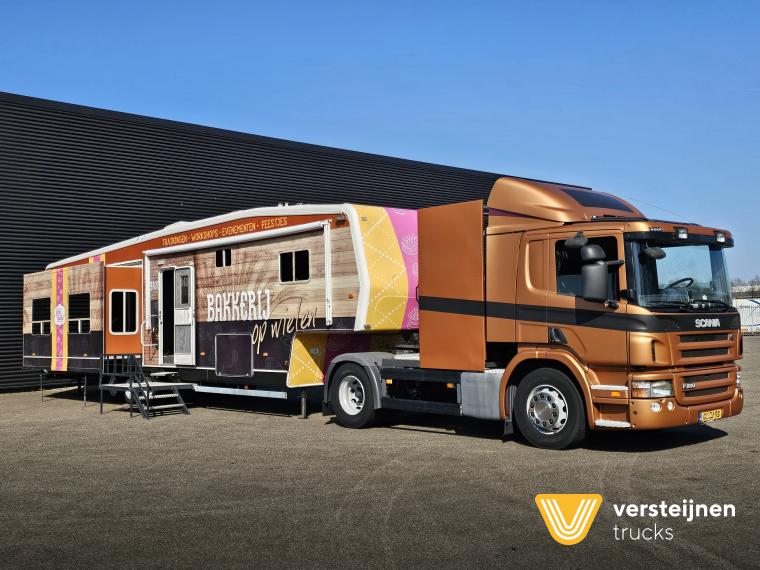 Scania P 280 + trailer  - 2 X SLIDE OUT / CAMPER / WOHNMOBIL